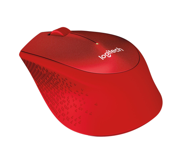 Logitech M330 Silent Plus (czerwona) - 329392 - zdjęcie 2